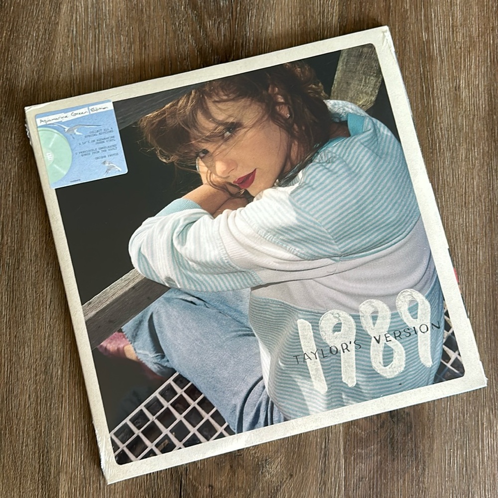 NEW SEALED Taylor Swift 1989 (Taylor’s Version) Aquamarine Green Vinyl 2LP